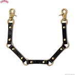 UNCROWD Anne k громкий UNCROWD LEATHER WALLET CHAINS (BLACK) [255-75-005] аксессуары латунь 