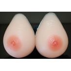 人工乳房 シリコンバスト シリコン 乳房 シリコンパット 女装  msm600　人工乳房　左右600g　Bカップ 女装にも
