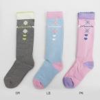 【つま先まで暖かい】PHENIX フェニックス 子供用 靴下 PS7H8SO92【Heart Girl's Socks】【女子 ジュニア キッズ 靴下】 ポイント消化