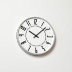 壁掛け時計 掛け時計 時計 ホワイト ブラック シンプル リビング 子供部屋 eki clock エキ クロック Lemnos レムノス TIL16-01 敬老の日