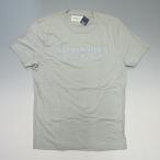 ショッピングAbercrombie 【メール便全国送料無料】Abercrombie&Fitch アバクロンビー＆フィッチ SOFT A&F TEE ラバー胸ロゴ Tシャツ セージグリーン