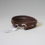 J.CREW　FISH HOOK LEATHER BRACELET Jクルー レザー3重ブレスレット