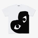 プレイ コム デ ギャルソン Tシャツ PLAY COMME des GARCONS ロゴプリント 黒