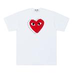 プレイ コム デ ギャルソン Tシャツ PLAY COMME des GARCONS スタッズ赤ハート