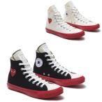 プレイ コム デ ギャルソン×コンバース ハイカットスニーカー PLAY COMME des GARCONS × Converse (White/Black) AZ-K121-001