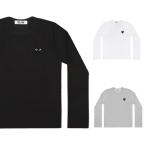 ショッピングギャルソン プレイ コム デ ギャルソン 長袖Tシャツ PLAY COMME des GARCONS 黒ハート ブラック/ホワイト(AZ-T120-051)グレー(AZ-T122-051)