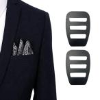  pocket square держатель 2 шт. комплект .. только бесформенный предотвращение простой картон свадьба праздничные обряды формальный костюм носовой платок 