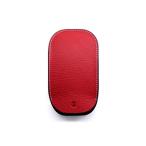 Magic Mouse ケース カバー 本革 収納ケース Minerva Box Leather Pouch レッド マジックマウス専用 レザー ポーチ