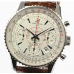 【BREITLING】ブライトリング ナビタイマー モンブリラン AB0130 革ベルト 自動巻き メンズ【ev05a】
