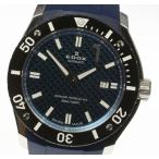 ☆美品【EDOX】エドックス クラス1 ラバーベルト 自動巻き メンズ