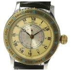 ☆良品【LONGINES】ロンジン リンドバーグ 革ベルト 自動巻き メンズ【2054】【ev05a】