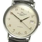 ☆美品☆保証書付【IWC】ポートフィノ デイト シルバー文字盤 革ベルト 自動巻き メンズ【ev10 ...