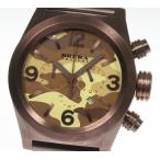 Yahoo! Yahoo!ショッピング(ヤフー ショッピング)☆美品【BRERA OROLOGI】ブレラオロロジ クロノグラフ カモフラ BRETC4522CM クォーツ メンズ