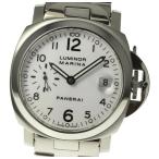 ☆美品【PANERAI】パネライ ルミノール マリーナ 40ミリ PAM00051 自動巻き メンズ ...