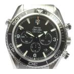 ☆良品【OMEGA】オメガ シーマスター プラネットオーシャン クロノグラフ 2210.50 自動巻 ...