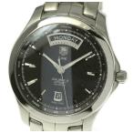 美品★箱・保【TAG HEUER】タグホイヤー リンク キャリバー5 デイデイト WJF2010.B ...