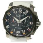 【CORUM】コルム アドミラルズカップ クロノグラフ 01.0034 自動巻き ラバーベルト メンズ【ev10】