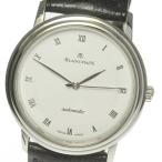 【Blancpain】ブランパン Villeret Ultra Slim 自動巻き 革ベルト メンズ【ev10】