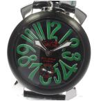 ☆未使用品【GaGa MILANO】ガガミラノ マヌアーレ48MM  スモールセコンド 5013.02S 手巻き メンズ 【21105】【ev20】