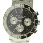 【BVLGARI】ブルガリブルガリ クロノグラフ BB38SSCH 自動巻き メンズ【ev15】
