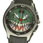 ☆美品【CORUM】コルム バブル ダイブボンバー2004 クロノグラフ 285.180.20 自動 ...