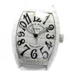 【FRANCK MULLER】フランクミュラー トノー カーベックス ホワイトクロコ 8880 SC ...