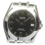 ☆良品☆保証書付【TUDOR】チュードル モナーク デイト 38600 自動巻き メンズ【ev05】