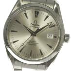 ☆良品【OMEGA】オメガ シーマスター アクアテラ コーアクシャル 2503.30 自動巻き メン ...