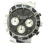 【BVLGARI】ブルガリ ブルガリブルガリ デイト クロノグラフ BB38SSCH 自動巻き メン ...