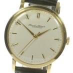 【IWC】シャフハウゼン K18YG cal,89 手巻き 革ベルト メンズ【ev10】