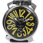 【GaGa MILANO】ガガミラノ マヌアーレ 48MM スモールセコンド 5010.12 手巻き メンズ