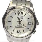 Yahoo! Yahoo!ショッピング(ヤフー ショッピング)☆良品【CITIZEN】シチズン エクシード H110-T009417 ソーラー電波 メンズ【ev10】