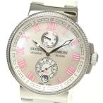 ☆美品 【Ulysse Nardin】ユリス・ナルダン マリーン クロノメーター 1183-126B/470 自動巻き メンズ【ev10】