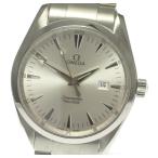 ☆美品【OMEGA】オメガ シーマスター アクアテラ デイト 2517.30 クォーツ メンズ【ev ...