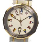 ☆良品【CORUM】コルム アドミラルズカップ デイト 99.810.21V52B クォーツ メンズ ...