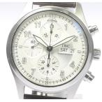 保証書付き【IWC】インターナショナル スピットファイア IW371702 クロノグラフ 自動巻き 革ベルト メンズ【ev05】
