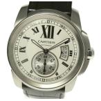 ☆美品【CARTIER】カルティエ カリブルドゥカルティエ デイト W7100037 自動巻き メン ...