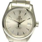 ☆美品【OMEGA】オメガ シーマスターアクアテラ デイト 2504.30 自動巻き ボーイズ【ev ...