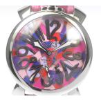 【GaGa MILANO】ガガミラノ マヌアーレ48MM 5010.MOSAICO2S 手巻き メンズ【ev10】