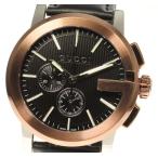 ☆良品【GUCCI】グッチ Gクロノ 101.2 YA101204 クォーツ メンズ【ev10】