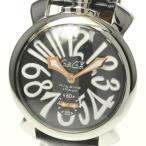 【GaGa MILANO】ガガミラノ マヌアーレ48 スモールセコンド 5010.06S 手巻き メンズ