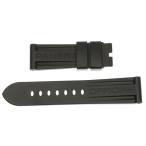 Yahoo! Yahoo!ショッピング(ヤフー ショッピング)☆未使用品☆【PANERAI】パネライ ラグ幅 24/22ｍｍ ブラック メンズ 腕時計用 ラバーベルト