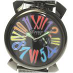 Yahoo! Yahoo!ショッピング(ヤフー ショッピング)☆良品【GaGa MILANO】ガガミラノ マヌアーレ スリム46 スモールセコンド 5082.1 クォーツ メンズ