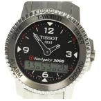 Yahoo! Yahoo!ショッピング(ヤフー ショッピング)☆良品【TISSOT】ティソ Tタッチ ナビゲーター3000 多機能 T96148852 クォーツ メンズ