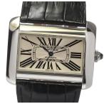 ☆美品【CARTIER】カルティエ タンクディバン W6300755 自動巻き メンズ