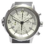 ☆良品 【IWC】アクアタイマー クロノグラフ IW376801  自動巻き ラバーベルト メンズ【ev05】