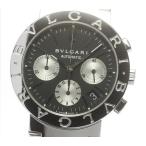 【BVLGARI】ブルガリ ブルガリブルガリ デイト クロノグラフ BB38SSCH 自動巻き メン ...