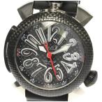 ☆良品【GaGa MILANO】ガガミラノ ダイビング48MM 5046 自動巻き メンズ