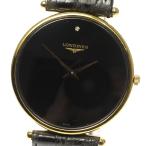 Yahoo! Yahoo!ショッピング(ヤフー ショッピング)【LONGINES】ロンジン グランドクラシック 1Pダイヤ L4.635.2 クォーツ メンズ