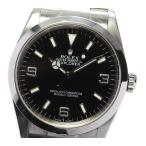 良品★保証書付き【ROLEX】ロレックス エクスプローラーＩ F番 114270 自動巻き メンズ